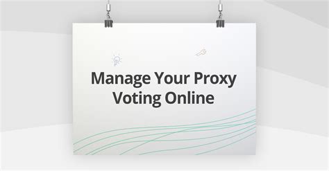 proxy vote online